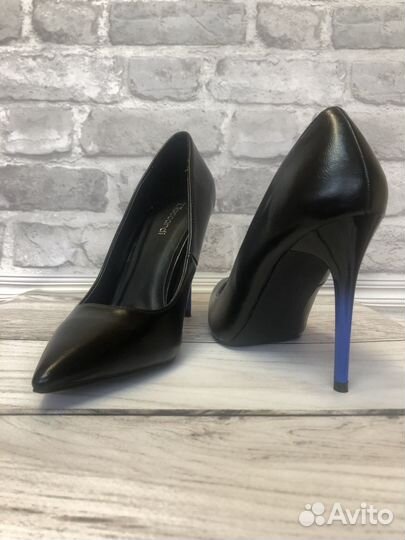 Туфли кожаные