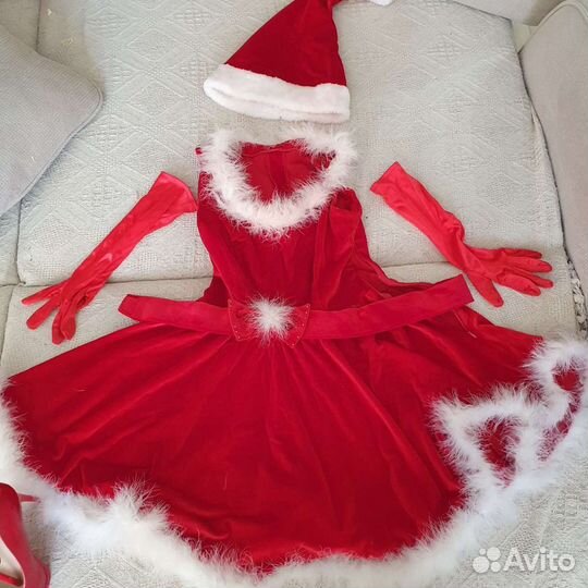 Костюм снегурочки взрослый