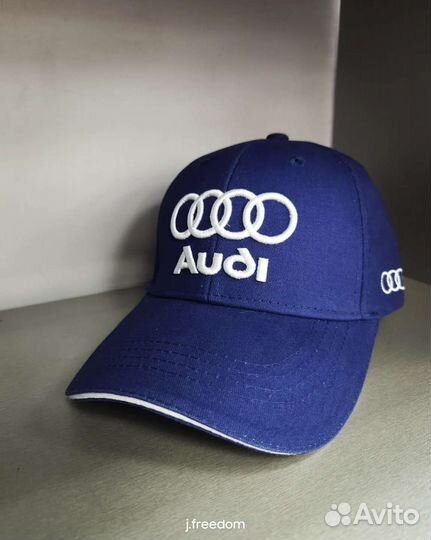 Кепка бейсболка Audi синяя