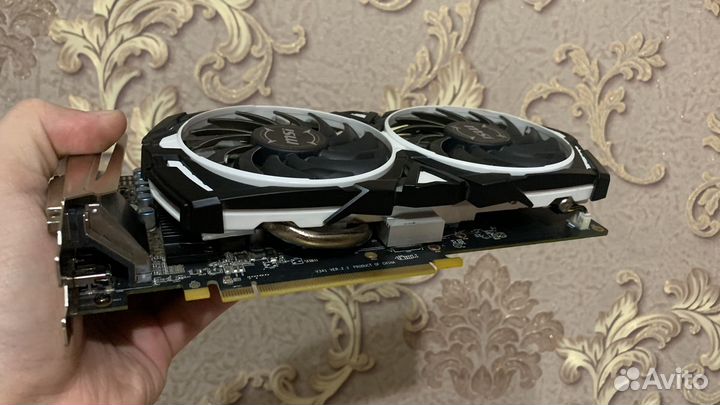Видеокарта msi rx 570 8gb armor