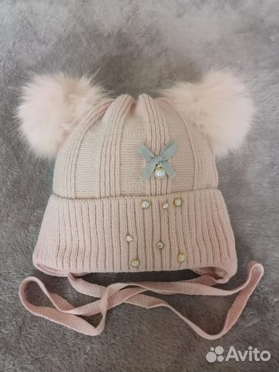 Шапка для девочки новая