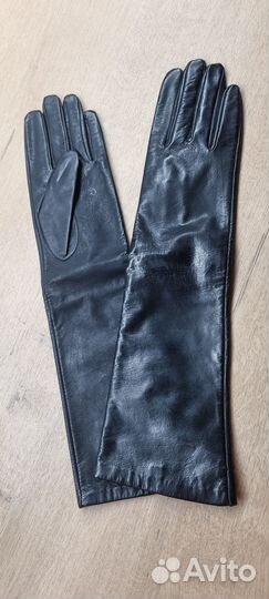 Перчатки женские кожаные новые
