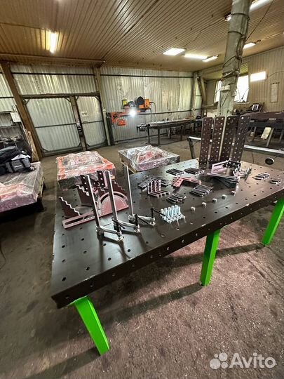 Сварочные столы с оснасткой в комплекте