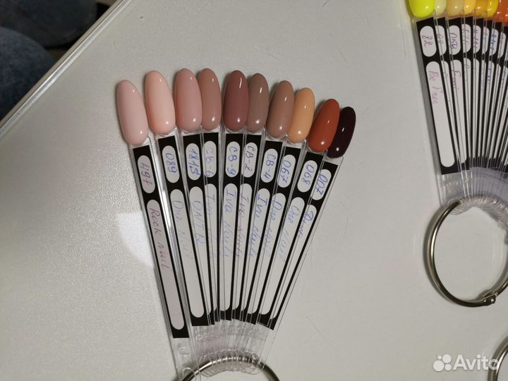 Гель-лаки, топы, базы, дизайны. Набор для маникюра