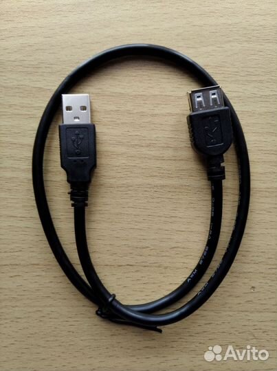 Кабель usb 2.0 (0,5 м.)