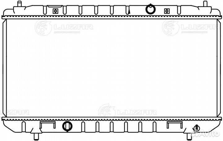 Радиатор охлаждения для автомобилей Lifan X50 (15)