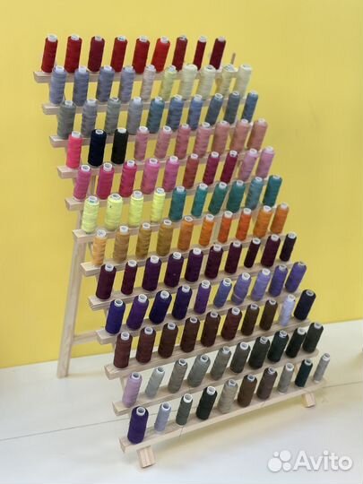 Подставка для ниток и шпулек, ниточница