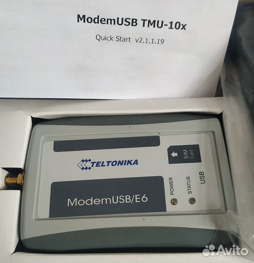 GSM модем Teltonika USB/E6 с внешней антенной