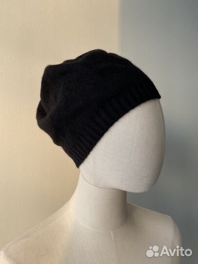Шапка беретка женская кашемир