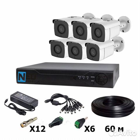 Беспроводное видеонаблюдение уличное готовые компл