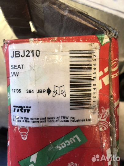 Опора шаровая TRW JBJ210