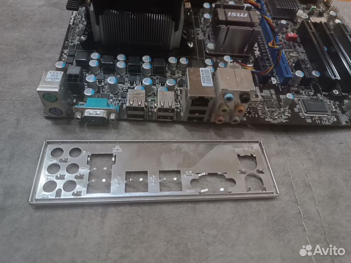Материнская плата ам3 в сборе рабочая