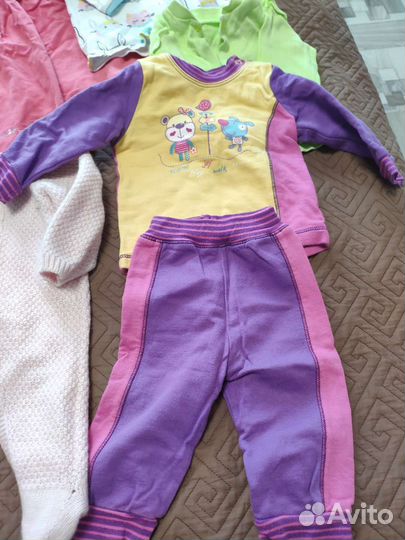 Пакет детских вещей на девочку с рождения до года