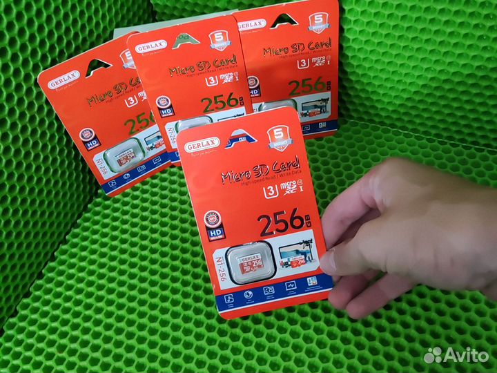 Карта памяти micro sd 256gb Gerlax