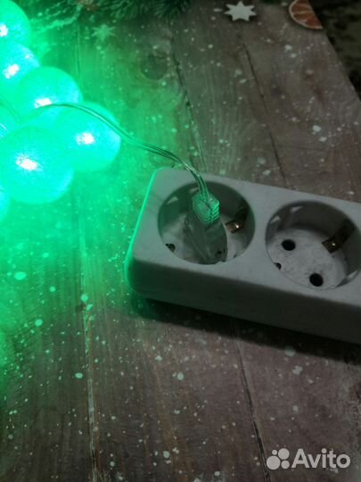 Гирлянда шары