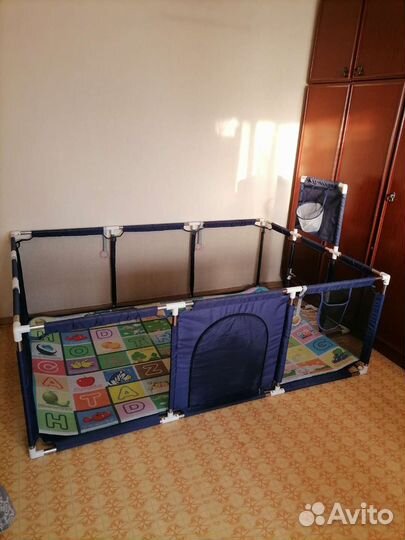 Манеж детский большой б/у