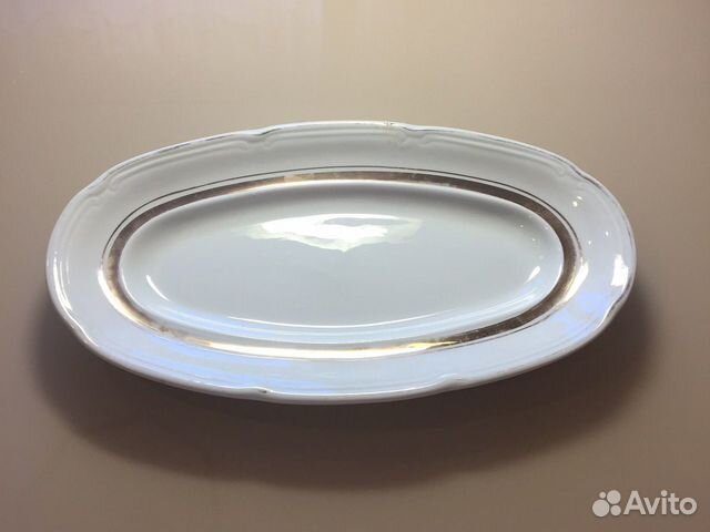 Блюдо овальное зик СССР