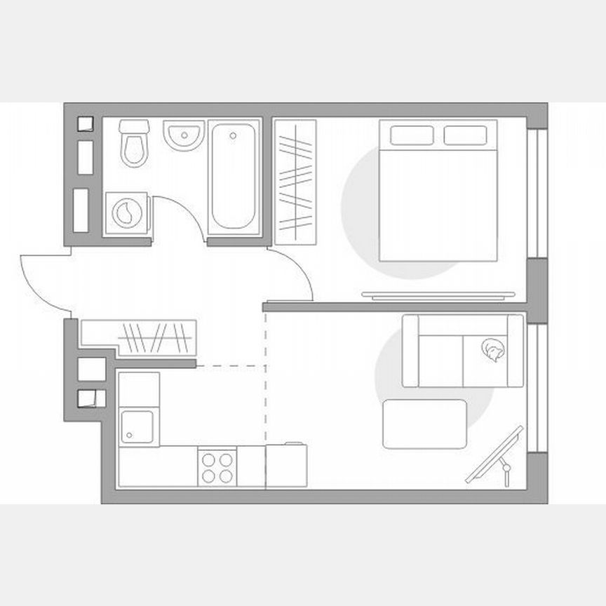 1-к. квартира, 37 м², 9/23 эт.