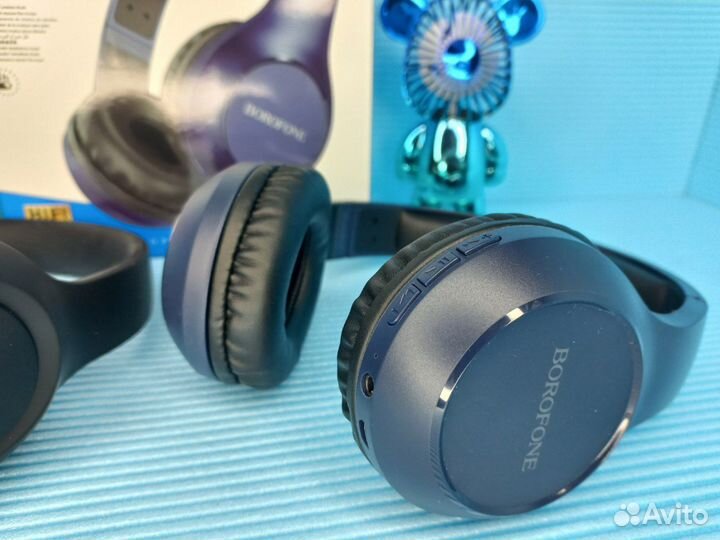 Наушники беспроводные 3D звук borofone