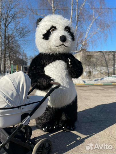 Гиганский плюшевый белый мишка, панда и другие