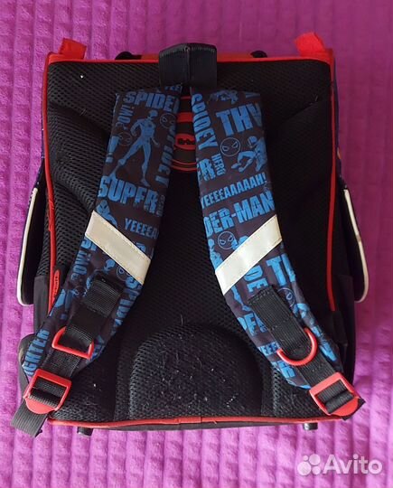 Рюкзак ранец портфель школьный человек паук