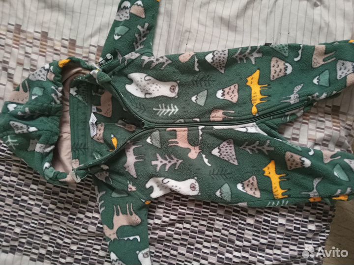 Флисовый комбинезон crockid