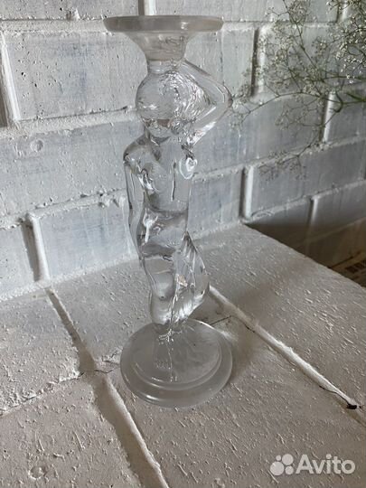 Подсвечник хрустальный СССР