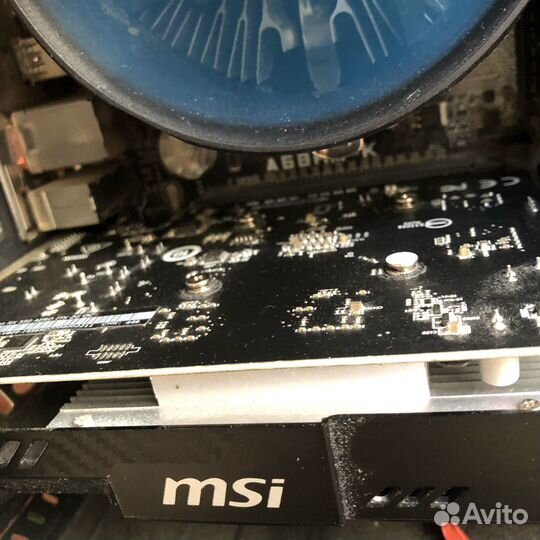 Видеокарта rx550 2gb