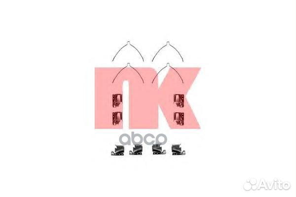 Пружины прижимные дисковых колодок к-т.toyota C