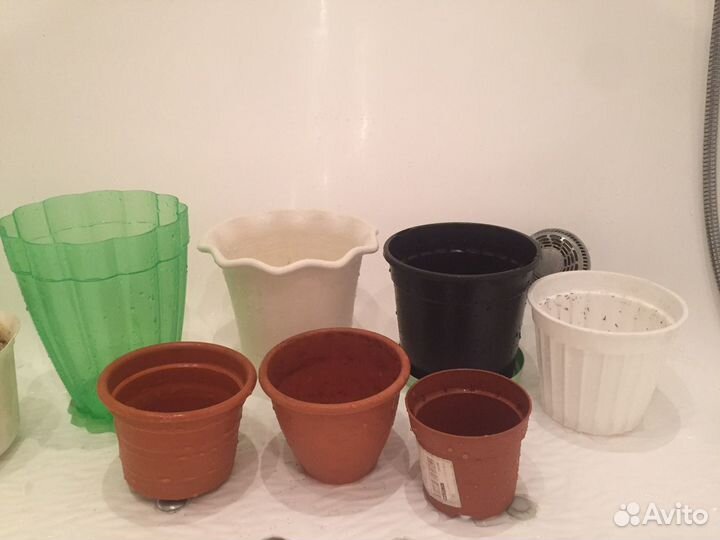 Горшки кашпо IKEA керамические