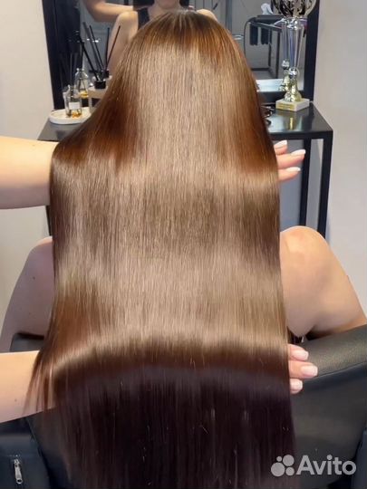 Кератиновое выпрямление ботокс для волос