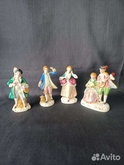 Фарфоровые статуэтки винтаж Япония
