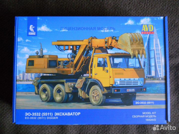 Экскаватор эо-3532(5511) от AVD