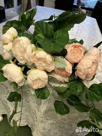 Искусственные цветы для декора