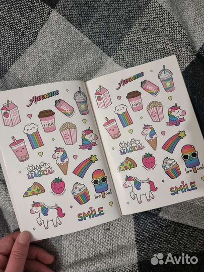 Креативный Bullet ежедневник с наклейками