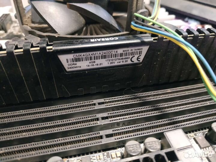 AsRock Z270 Killer SLI + intel g4400 + 4gb DDR4