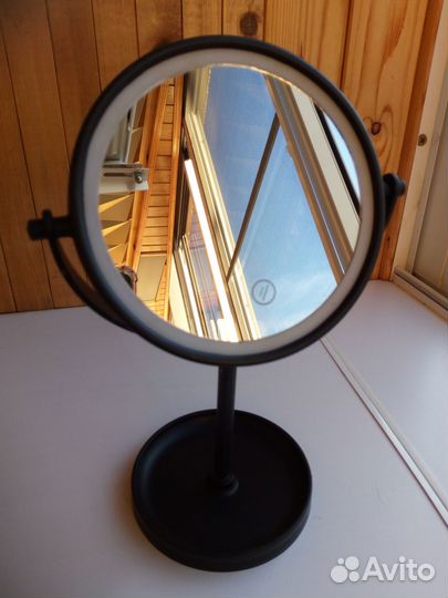 Зеркало с подсветкой настольное для макияжа