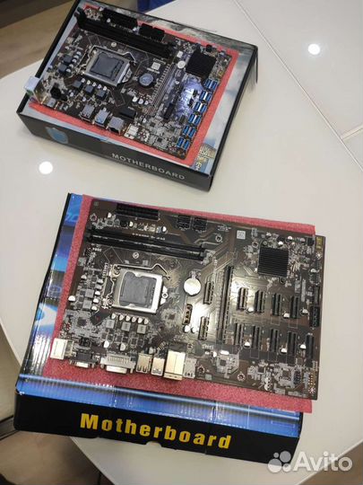 Материнская плата сокет 1151 b250c btc (новая)