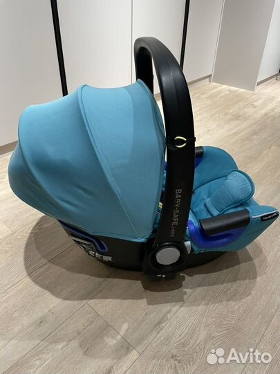 Автолюлька britax romer с базой isofix