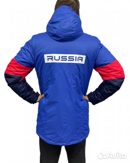 Утепленная куртка nordski Casual True Blue/Red