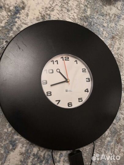 Часы настенные IKEA с мелками