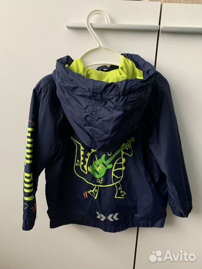 Куртка ветровка для мальчика 86