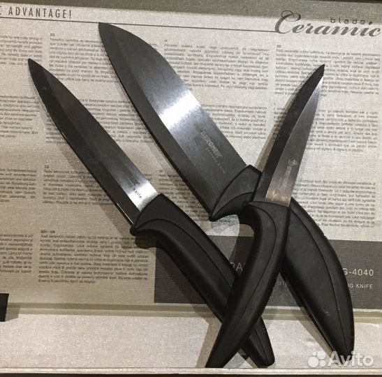 Набор кухонных ножей (керамика)