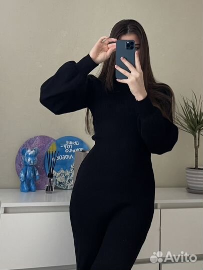 Платье женское трикотажное