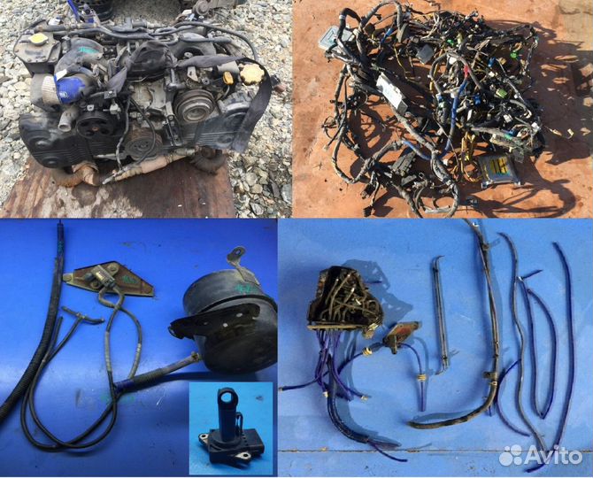 Свап двс EJ207 GRB + EJ208 BE5 рестайл твин-турбо