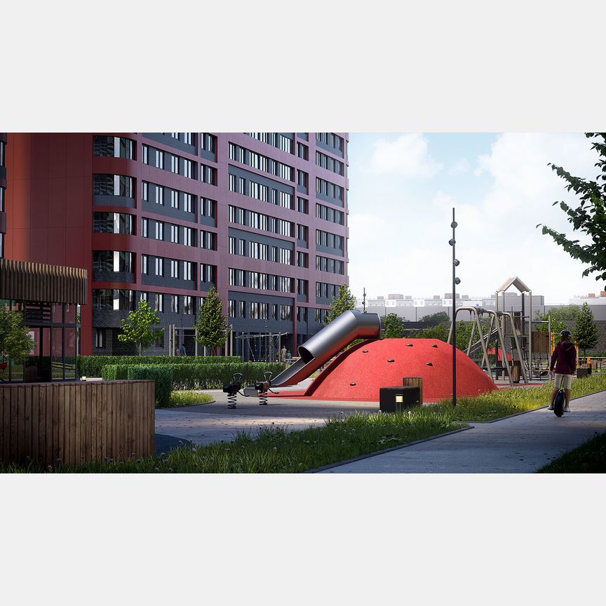 3-к. квартира, 95,7 м², 1/17 эт.