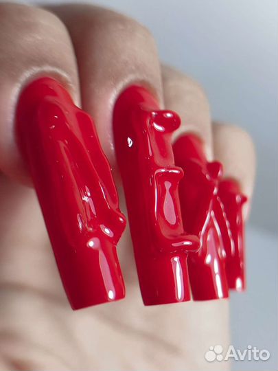 Крейзи маникюр / Наращивание ногтей / Треш дизайны