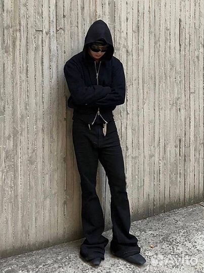 Джинсы Rick Owens типа Drop Crotch