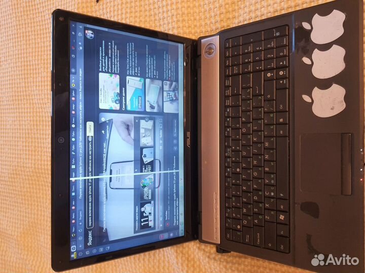 Ноутбук asus N61VG