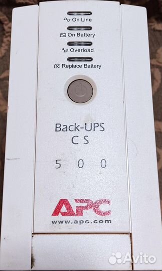 Ибп APC Back-UPS CS 500